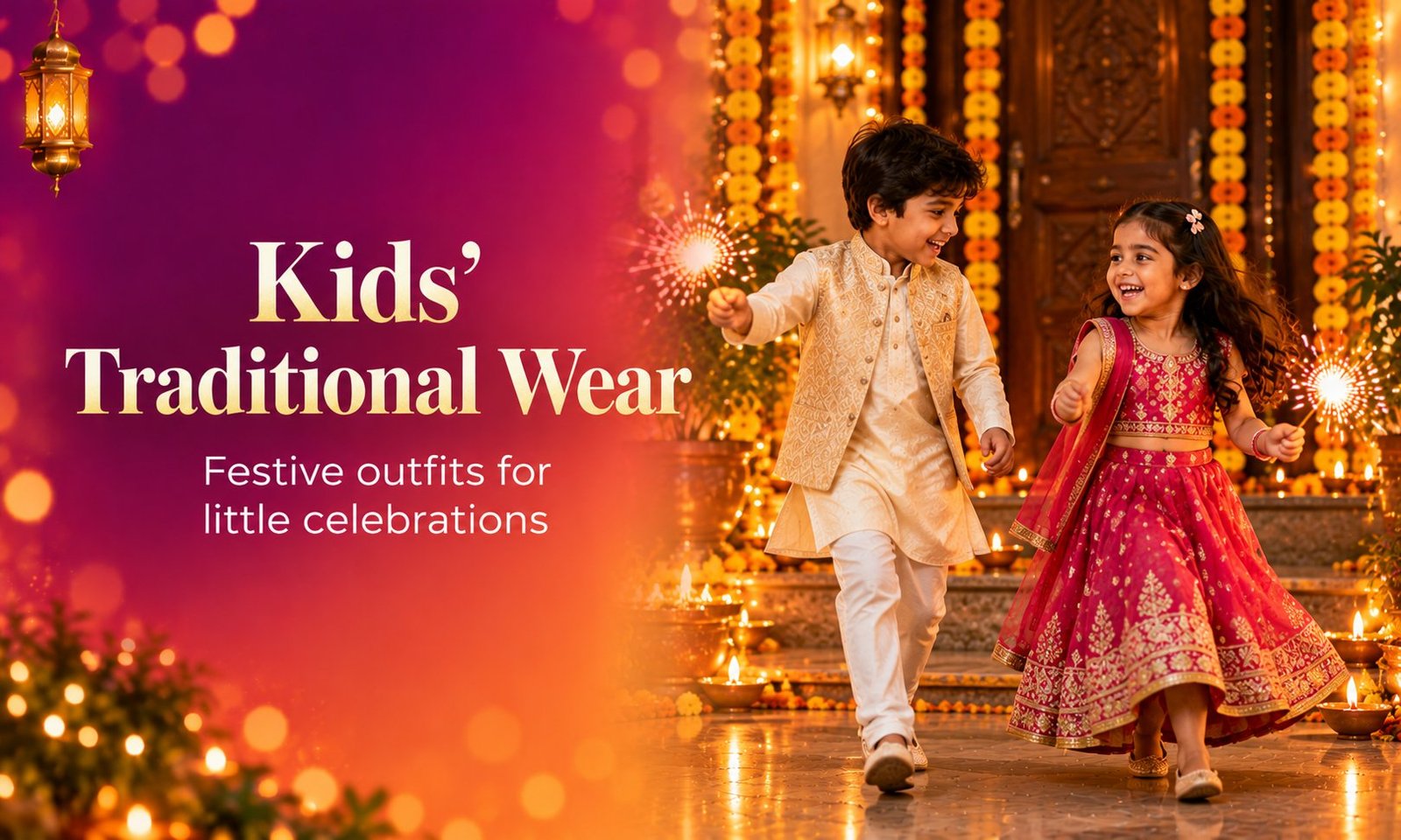 Kids' Traditional Wear — Festive outfits for little celebrations