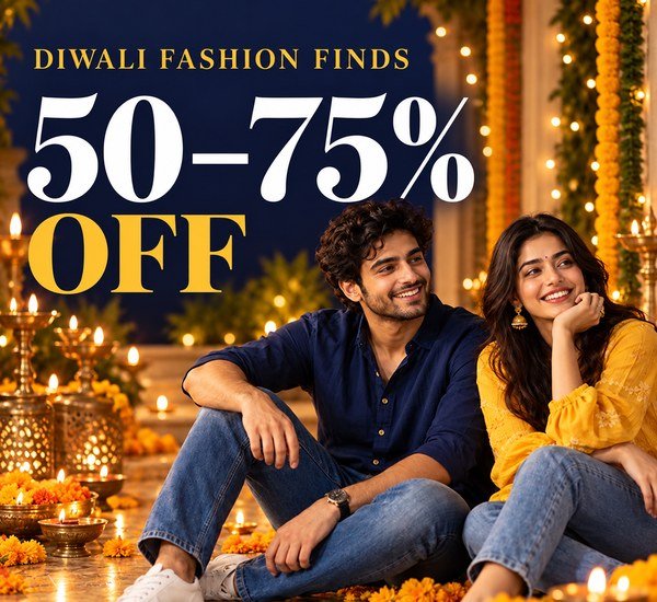 Diwali fashion finds — 50–75% off